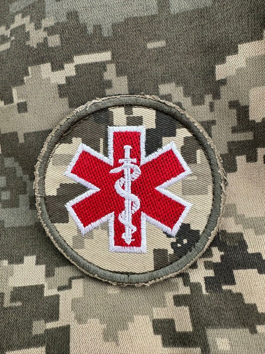 A Frontline Worn Ukrainian Military Patch - 1 of 1