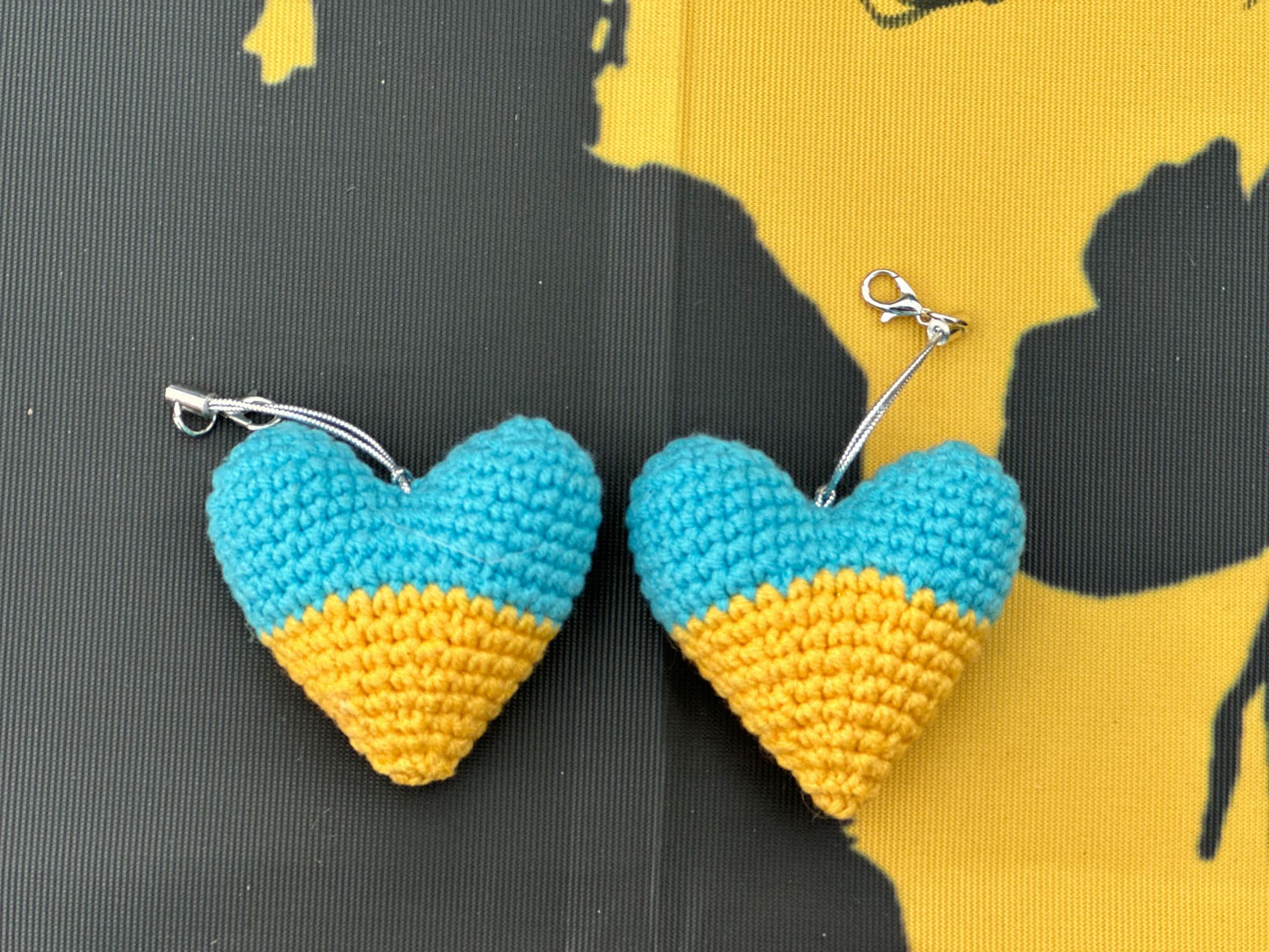 Small Handmade Hanging Heart Ornament!