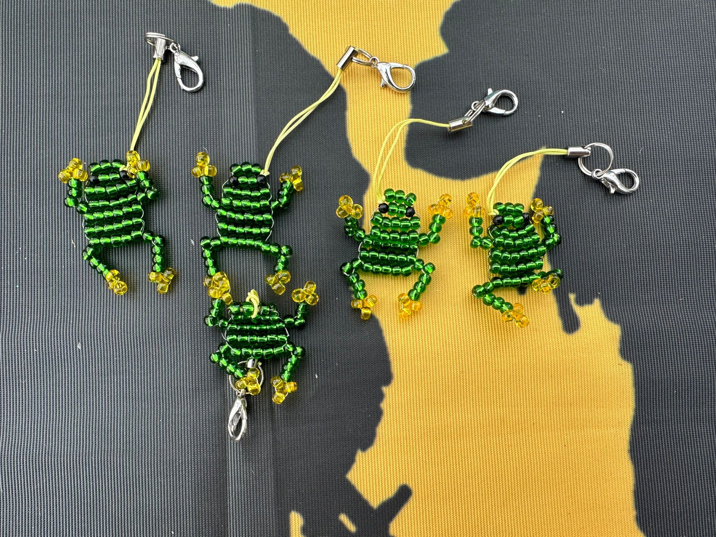 Handmade Frog Keyrings