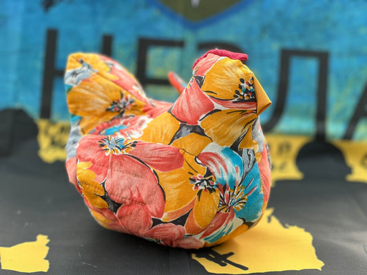 A Beautiful Hand Stitched Chicken From Ukraine
