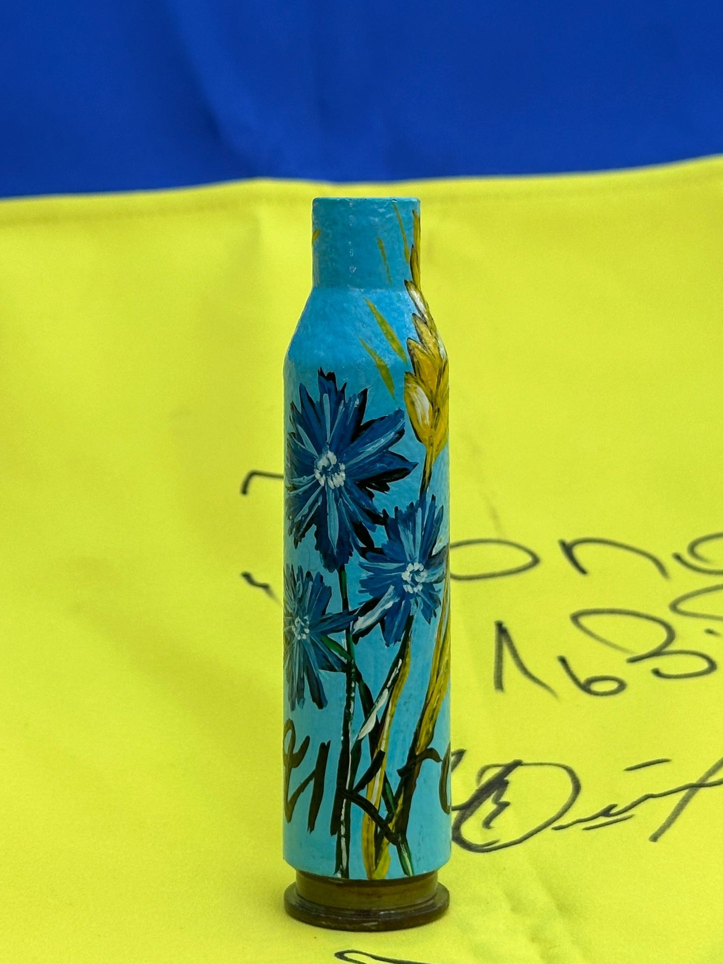 Hand Painted Spent Shell from Ukraine