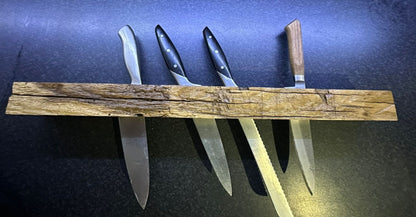 Handmade Wooden Knife Holder - Knives NOT included.