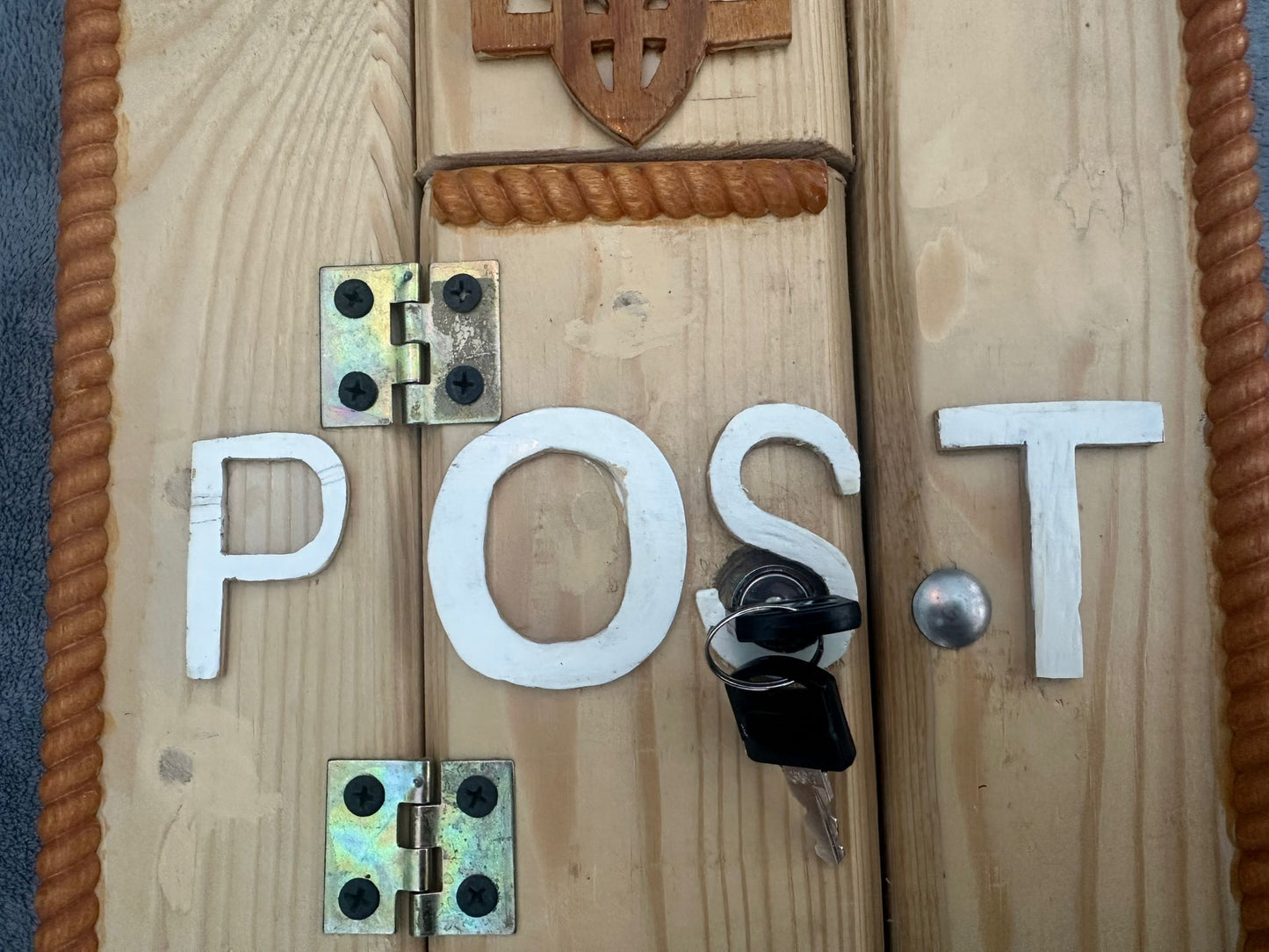 Handmade Rustic Postbox