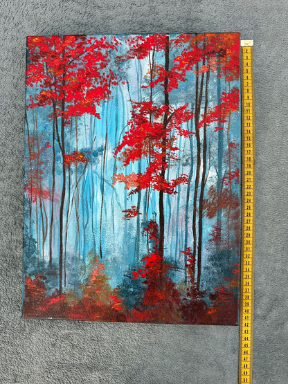 Signed Canvas Oil Painting